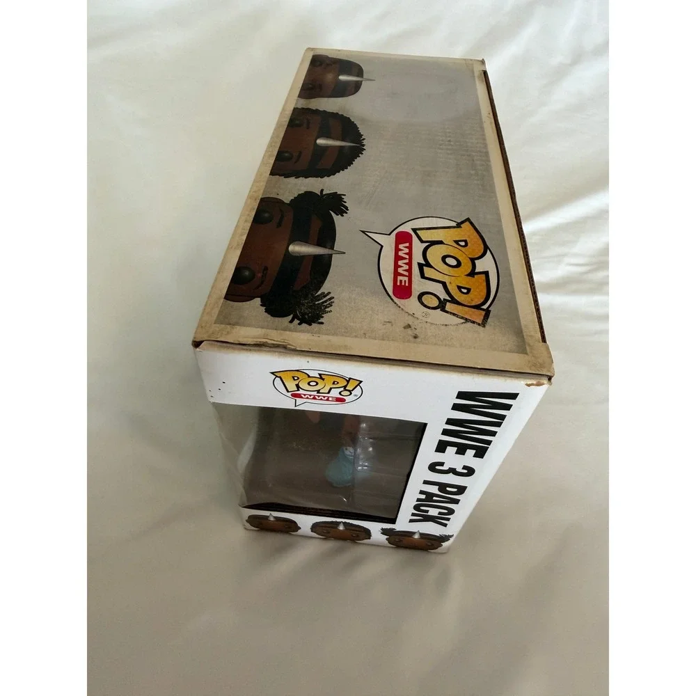 Funko Pop WWE The New Day 3 Pack Big E Xavier Woods Kofi Kingston Toys R Us Excl